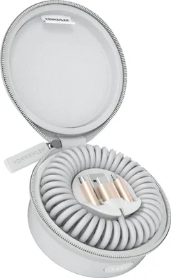 Immagine prodotto di VONMAHLEN, Allroundo Power 4000mAh Powerbank + Cavo All-in-One 1,2 m, Oro