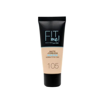 Obrázek produktu pro Maybelline New York Fit Me Matte + Poreless Liquide Foundation 105 Natural Ivory 30ml