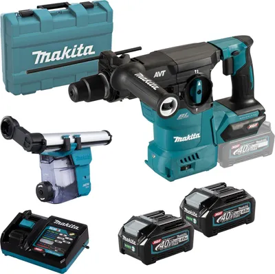 Produktbild von Makita HR008GM202, SDS Plus, Schwarz, Blau, 8 cm, 4500 RPM, 840 RPM, 3,9 J