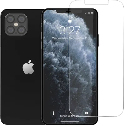 Produktbild von box of 10 - Apple iPhone 12 Pro Max Transparent Smartphone screenprotector - Tempered Glas