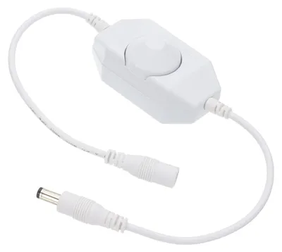 Productafbeelding van LED-strip-dimmer schakelaar, DC 9-24V PWM-draaihelderheidsregelaar voor LED-striplicht