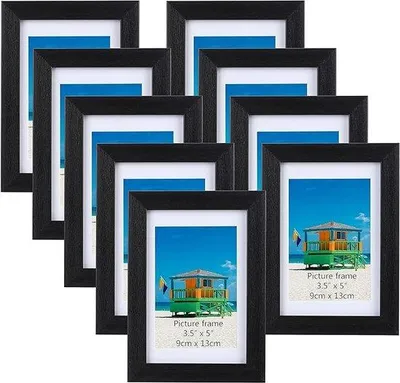 Produktbild von Famanu Bilderrahmen Set - Wanddekoration Set von 9