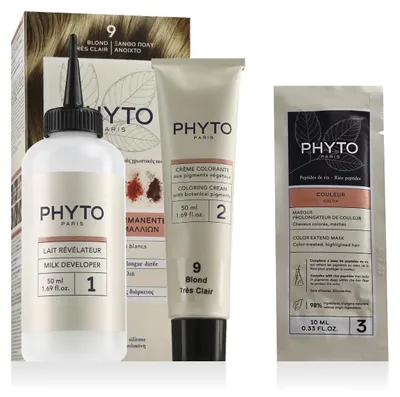Immagine prodotto di Color Kit 9 Biondo Chiarissimo 1 Latte 50 Ml + 1 Crema 50 Ml + 1 Maschera 12 Ml