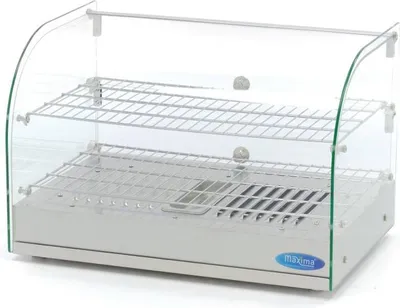 Image de Maxima - Gastro Wärmevitrine - 45 l - 55 cm - 2 Regale