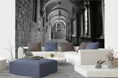Produktbild von Vlies Fototapete DOMINIKANERKLOSTER 375 x 250 cm (inkl. Kleister) - Vlies Tapete, Wandtapete, Wandbilder - Tapete für Wohnzimmer Schlafzimmer, Büro, Küche - Montagefertig