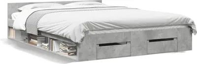 Produktbild von VidaXL 3280758, Grau, 123 cm, 2,03 m, 45 cm, 1200 x 2000 mm, 1 Stück(e)
