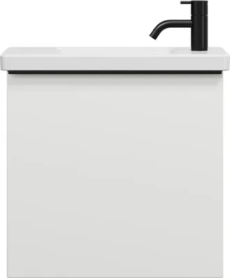 Image de burgbad Eqio lavabo en céramique avec meuble sous-lavabo, 530x315x520mm, SFPF053F6582C0001G0252