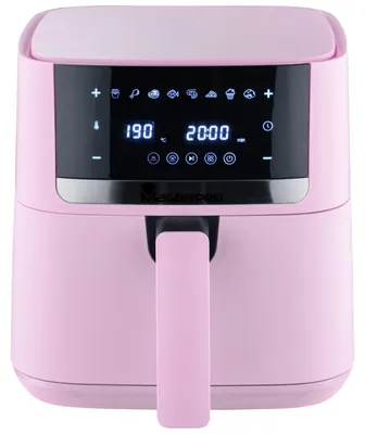 Produktbild von Masterpro Air Fryer Heißluftfritteuse Timer 200°C 4L 1350W BGMP-9486 rosa