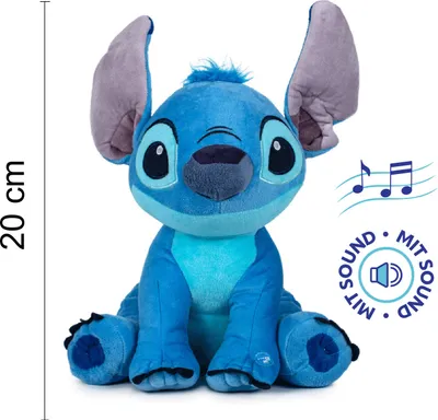 Zdjęcie produktu dla Maskotka pluszowa Disney Stitch 20 cm - oficjalny produkt, PLAY BY PLAY