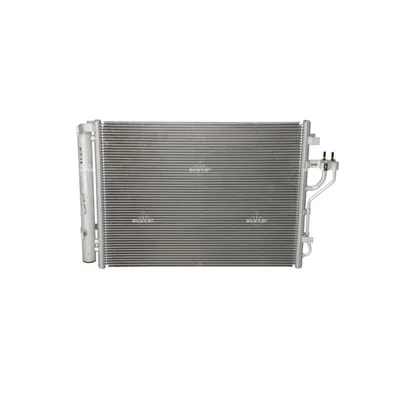 Produktbild von NRF 350484 Kondensator Klimaanlage für FORD Fiesta Mk6 Schrägheck (JA8, JR8) +Dichtring