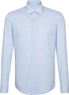 Immagine prodotto di Camicia da uomo Seidensticker Slim Fit Check/Stripes Manica Lunga