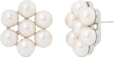 Image de Paire De Boucles D'oreilles Majorica, Argent 925 17615.01.2.E00.906.1
