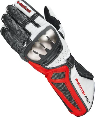 Zdjęcie produktu dla Rękawice motocyklowe Held Phantom Pro, czarny/biały/czerwony, 8