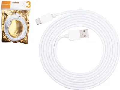 Obrázek produktu pro Datový kabel, Konektor USB A, USB-C, Délka kabelu 3 m.