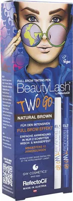 Obrázok produktu pre BeautyLash Full Brow Tinting Pen Two Go, Hnedá, Natural brown, Ženy, Rakúsko