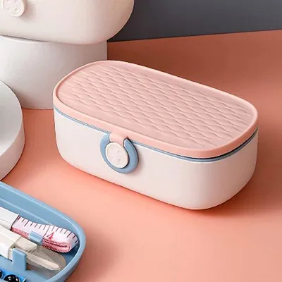 Image de Famanu Nähset – Compact et pratique, avec boîte de rangement – Boîte à couture