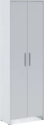 Produktbild von Kleiderschrank 2 Türen Ionio, Schlafzimmermöbel, Schrank, Garderobe, 65x38h197 cm, Weiß