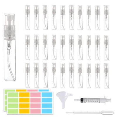 Zdjęcie produktu dla Zestaw 30 mini butelek z atomizerem, pojemność 5 ml
