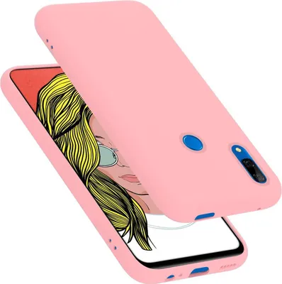 Produktbild von Cadorabo Schutzhülle für Honor 10 LITE / Huawei P SMART 2019 Hülle in Rosa Handyhülle Case Cover TPU Etui