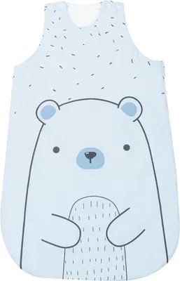 Obrázok produktu pre Spací vak KikkaBoo - Bear with me, 6-18 mesiacov, Blue