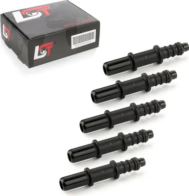 Produktbild von 5x Gegenstück Schnellkupplung gerade Kraftstoffleitung 9,49 x 7mm für OPEL VOLVO