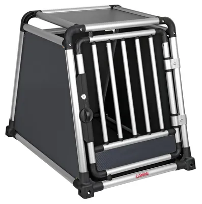 Produktbild von Hochwertiger Tiertransporter aus Aluminiumlegierung, speziell für den Transport von Tieren im Auto - Type 4 - 55 x 75 x H 62 cm