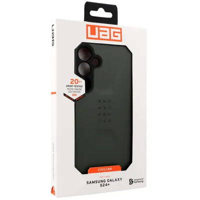 Produktbild von Urban Armor Gear Civilian, Cover, Samsung, Galaxy S24 Plus, 17 cm (6.7"), Olive