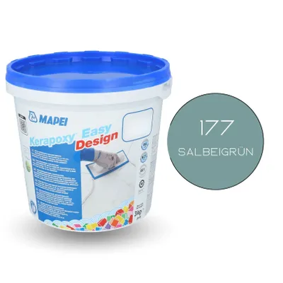 Zdjęcie produktu dla Mapei Kerapoxy Easy Design 177 fuga szałwiowa 3 kg