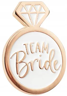 Image de Épingle "Team Mariée" pour un enterrement de vie de jeune fille