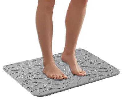 Productafbeelding van Badkamermat van diatomietsteen, antislip, voor badkamer