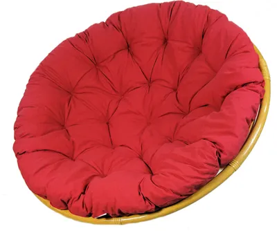 Produktbild von Polster, Kissen, Auflage, Ersatzpolster für Rattan Papasansessel, Stoff Uni Living 236 D 120 cm