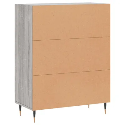 Produktbild von Sideboard Grau Sonoma 69,5x34x90 cm Holzwerkstoff
