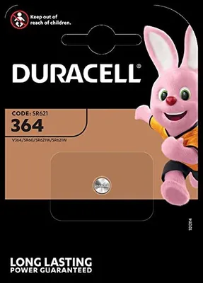 Produktbild von Duracell 067790, Einwegbatterie, SR60, Siler-Oxid (S), 1,5 V, 1 Stück(e), 87 mm