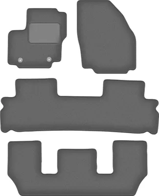 Produktbild von Graphit-Fußmatten für: Ford Galaxy MK2 7-Sitzer (2006-2011)