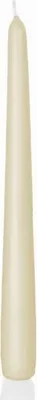 Produktbild von Konische Kerzen (Spitzkerzen) Bisquit 400 x 25 mm, 6 Stück