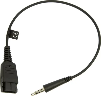 Zdjęcie produktu dla Jabra 8800-00-99, Quick Disconnect (QD), 3.5 mm, Czarny
