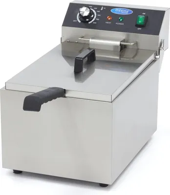 Maxima - Gastro Fritteuse - 11 l - 1 Korb - Bis zu 1,4 kg Pommes