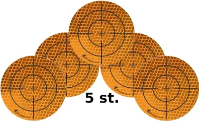 Image de Film pour télémètre 88 mm rond jaune 5 pièces