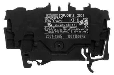 Image de Wago 2001-1305, 4,2 mm, 59,2 mm, 32,9 mm, 800 V