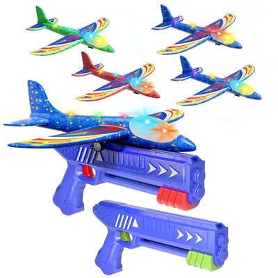 Produktbild von Flugzeug Spielzeug für Jungen 3 4 5 6 7 8 Jahre Flugzeuge Spielzeug ab 3 Jahren Blau+blau