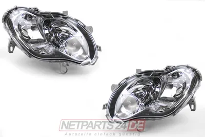 Immagine prodotto di Johns, Fari alogeni adatti per Smart ForTwo Coupé 450 04-06 Set H7 H1 Li. Re. 0013464V003000000 0013464V002000000 0013464V001000000 13464V00