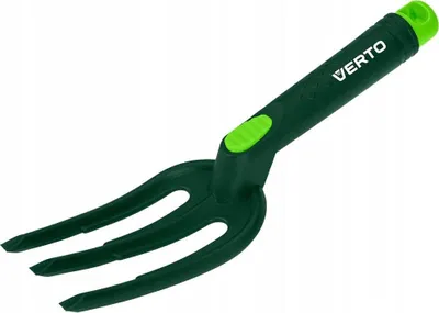 Obrázek produktu pro VERTO Mini vidle na trávu - zahradní nářadí - zahradnické vidle z těžkého PP - zahradní vidle na kypření půdy Obracení a provzdušňování - dárky pro zahrádkáře