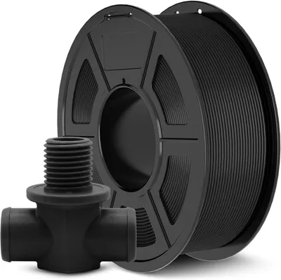 Productafbeelding van ABS filament 1,75 mm zwart 1 kg 3D-printer filament - 3D printer filament