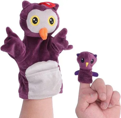 Obrázok produktu pre Bábka na viac prstov pre dospelých, fantazijné hry, bábkové divadlo, učebňa