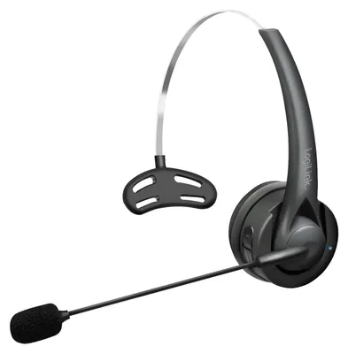 Image de LogiLink BT0075, casque supra-auriculaire Bluetooth, noir