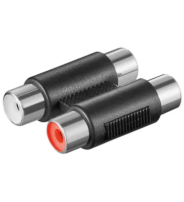 Produktbild von Audio-Adapter, 2x Cinch Kupplung auf 2x Cinch Kupplung, Good Connections®