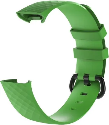 Zdjęcie produktu dla Go Go Gadget – Opaska silikonowa do wagi – Opaska sportowa – Fitbit Charge 3 & 4 – Rozmiar S/M – Jasnozielona
