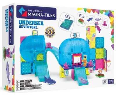 Immagine prodotto di Magna Tiles Magnetic Kit - Underwater Adventure (58 pcs)