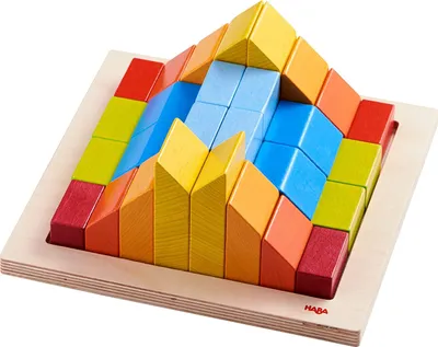 Produktbild von HABA 3D-Kompositionspel Kreativ-Steine, 2 Jahr(e), Holz