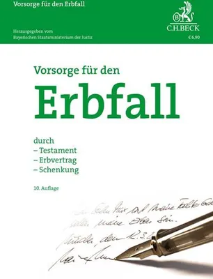 Produktbild von Vorsorge für den Erbfall